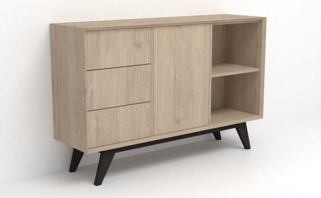 Modelo 3 render rovere