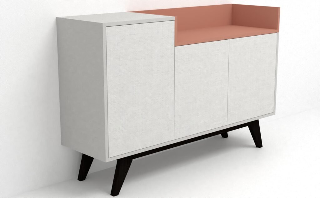 Modelo 5 render lino y arupo